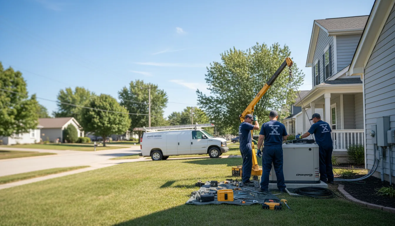 Generator Installation in South Bloomingville, OH near me